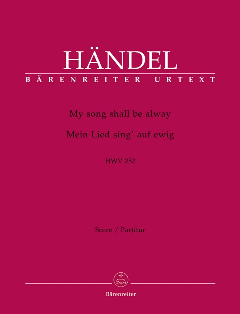 My song shall be alway (PA)